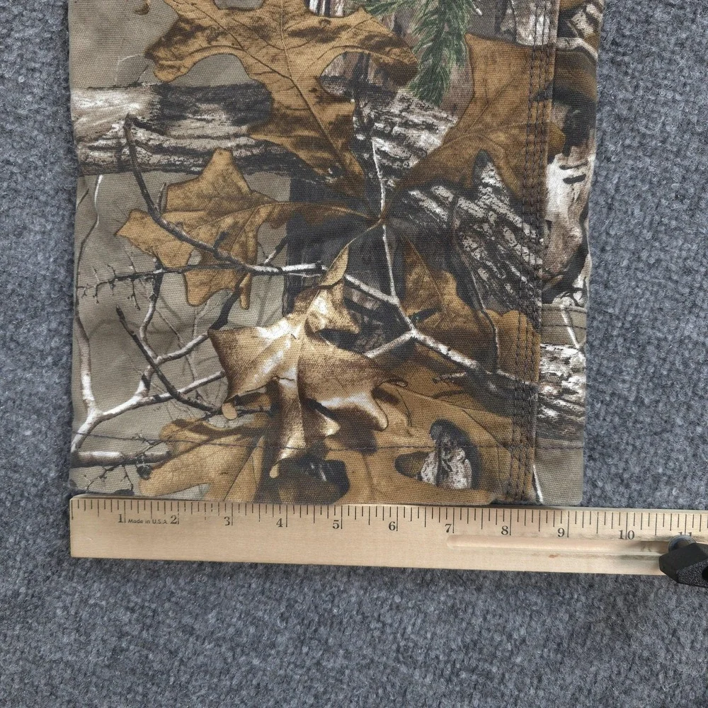 Carhartt Pants Mens 38x34 Brown Realtree Full Swing Relaxed Fit Camo Hunting